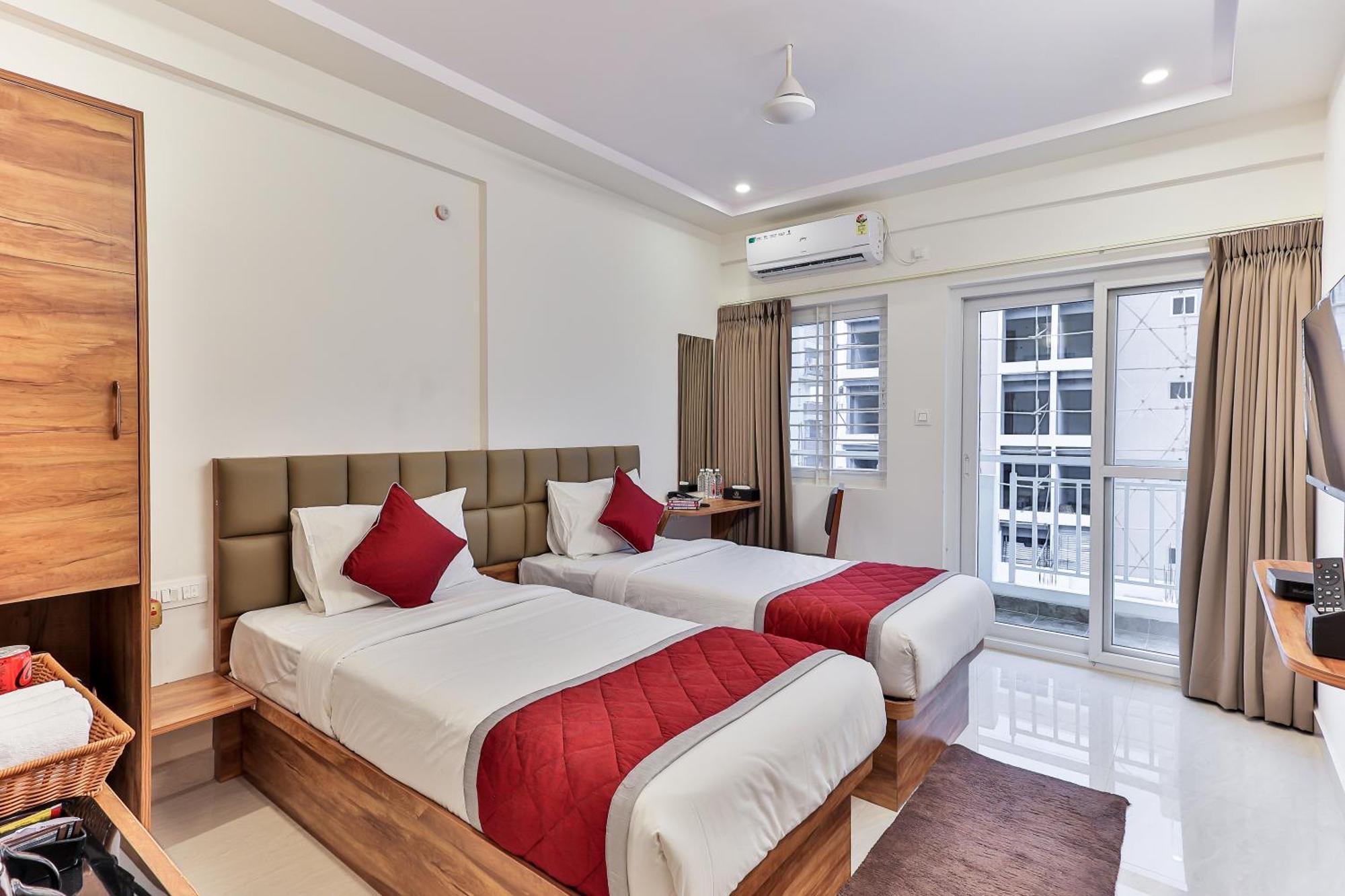 The Auberge Boutique Hotel - Manyata Tech Park Bangalore Esterno foto